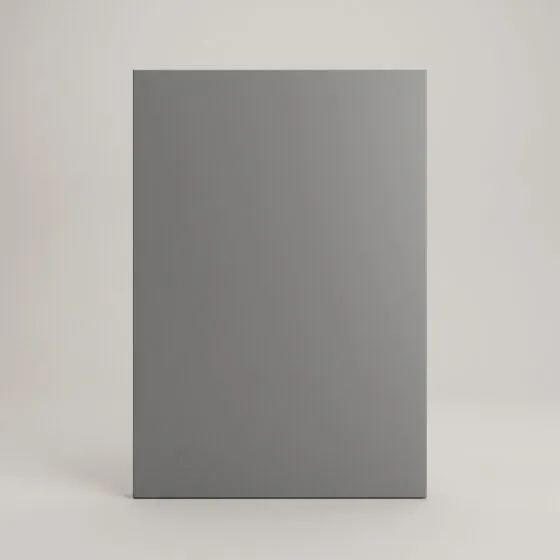 European door in Matte Gray