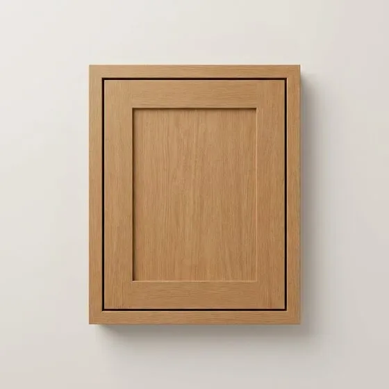 Inset door in Inset Hazelnut Oak