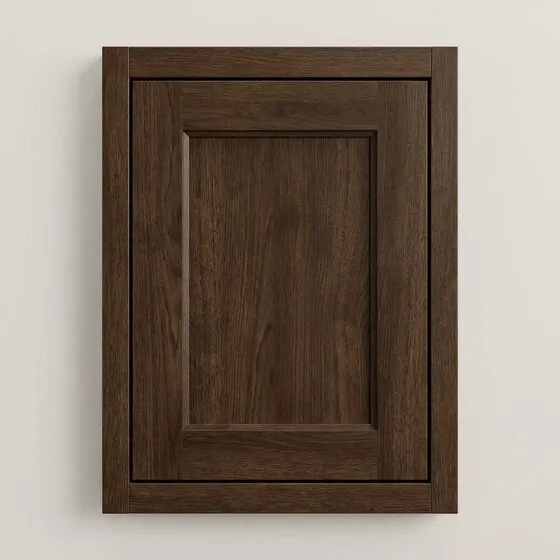 Inset door in Inset Truffle Brown