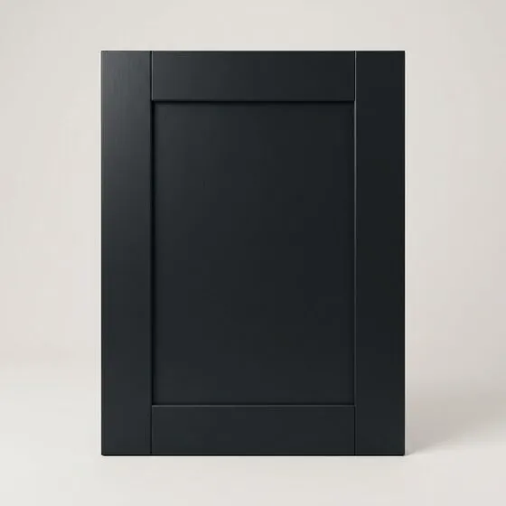 Shaker door in Shaker Charcoal Black