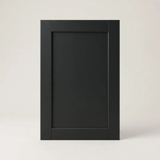 Slim Shaker door in Newtown Charcoal Black
